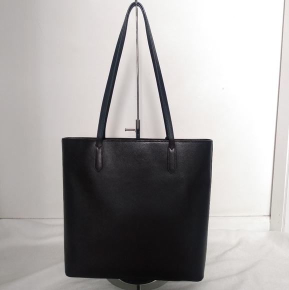 Kate Spade large Jada tote black matte finish EUC - Picture 2 of 7